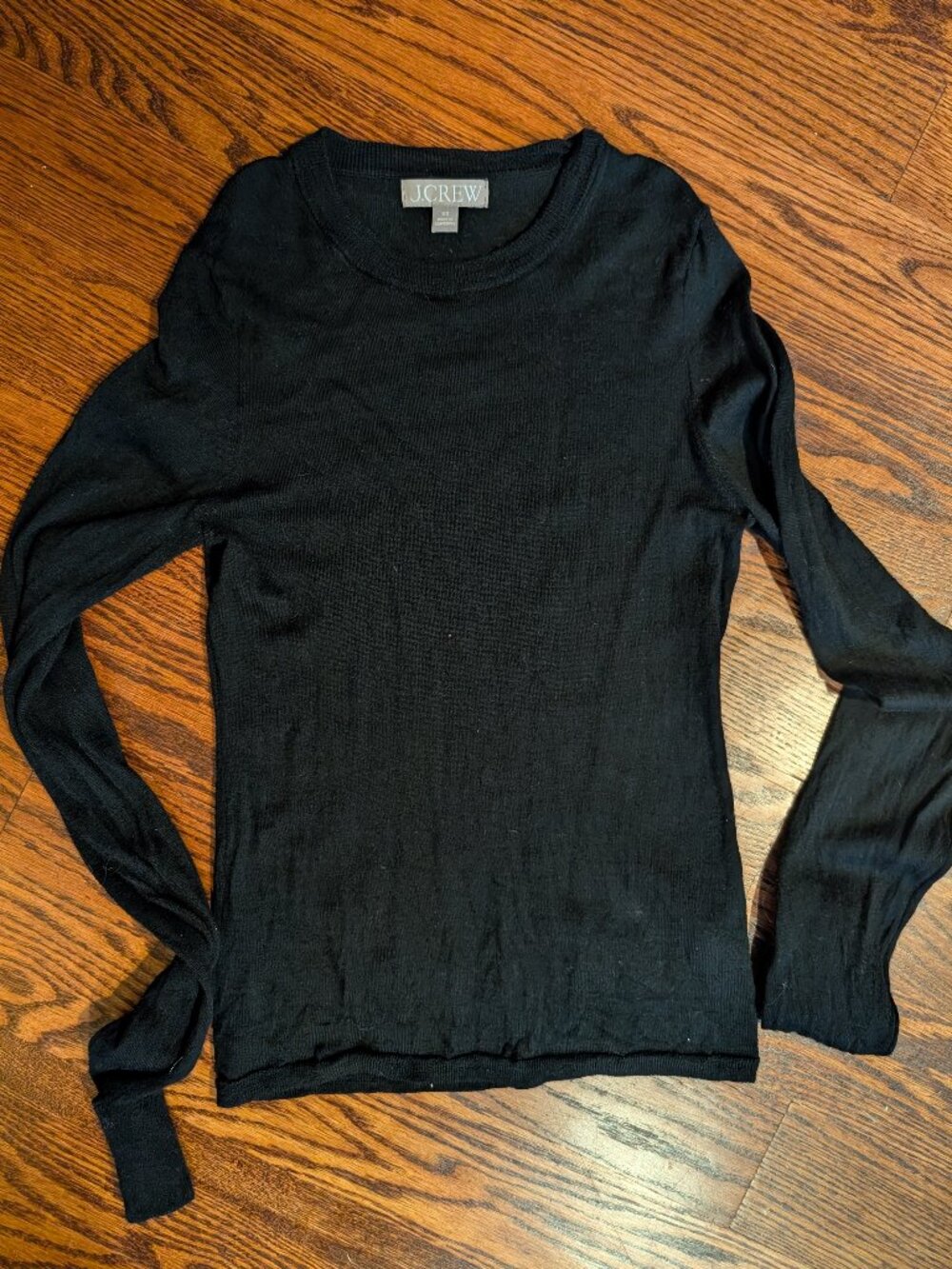 J Crew women's XS black sweater